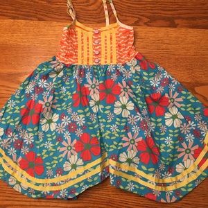 Matilda Jane handkerchief dress with ribbon trim